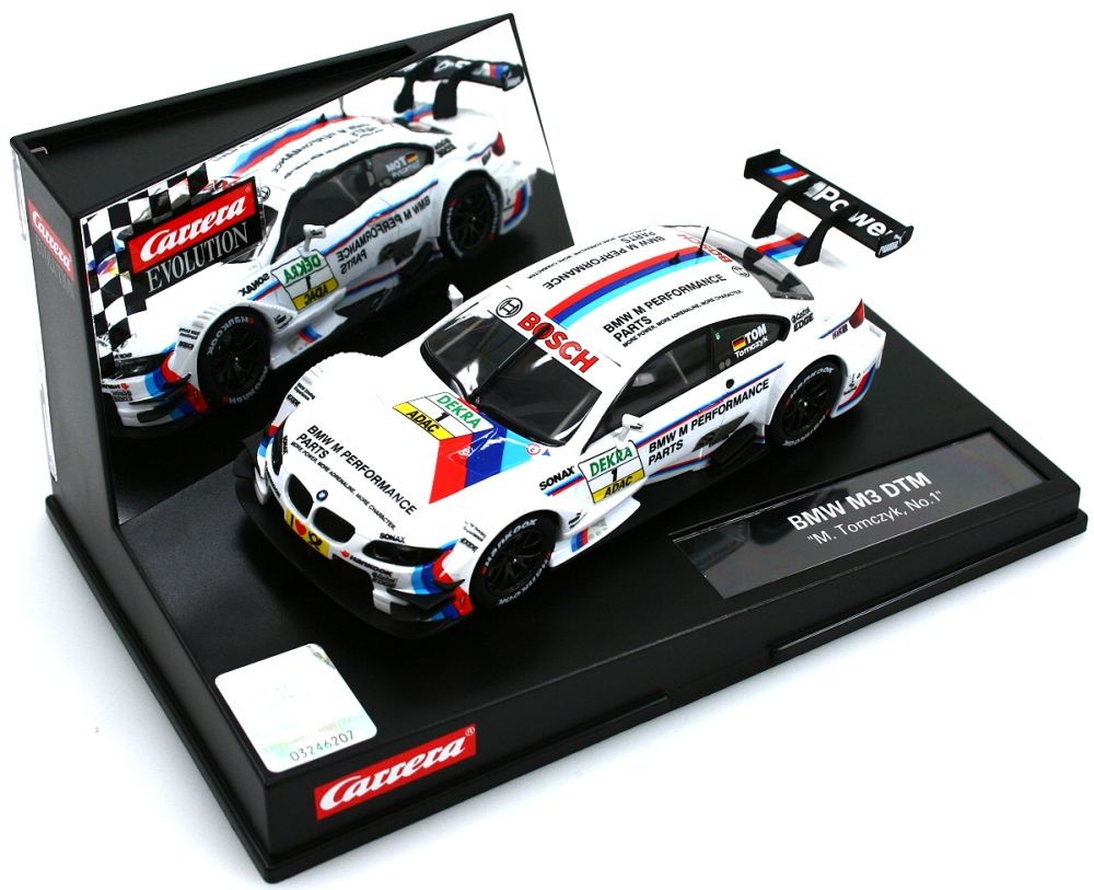 Carrera digital 132 bmw m3 dtm m.tomczyk no.1 #7