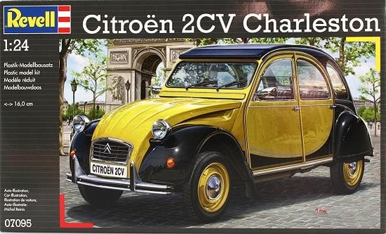 Citroen 2CV Charlston Ente Modellbausatz 124 Revell Item no 907055